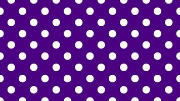 white color polka dots over indigo purple background vector