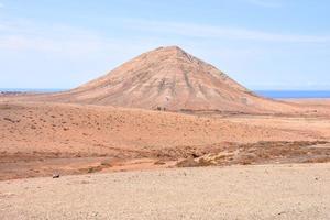 Scenic mountain landscape photo