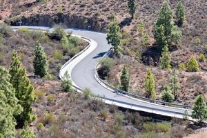 Road in the countryside photo