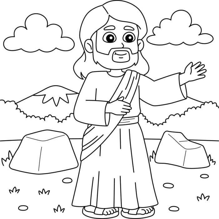 Parable Of Jesus Coloring Pages