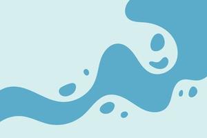 Abstract liquid smooth shapes decorative background with smooth wave vector