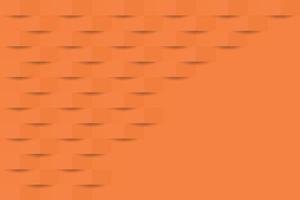 Abstract orange tile geometric background design with square tracery vector