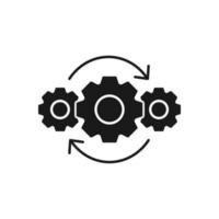 Operations icon vector illustration. Color editable