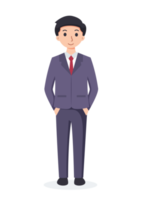 groomsmen wedding man in suit cartoon illustration png