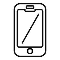 Hike smartphone icon outline vector. Travel equipment vector