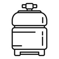 Cleaning water tank icon outline vector. Filter equipment vector