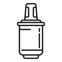 Tank system icon outline vector. Water purification vector