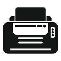 Print color icon simple vector. Digital printer vector