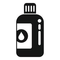 Ink bottle icon simple vector. Digital print vector