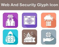 Web And Security Vector Icon Set