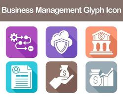 Business Management Vector Icon Set