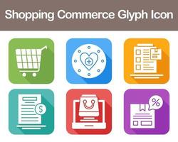 Shopping Commerce Vector Icon Set