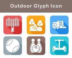 Outdoor Vector Icon Set