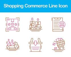 Shopping Commerce Vector Icon Set