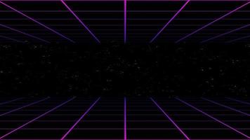 Retro 3D Grid Wave Background photo