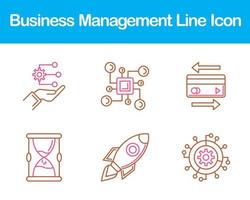 Business Management Vector Icon Set