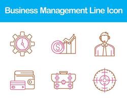 Business Management Vector Icon Set