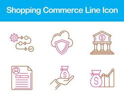 Shopping Commerce Vector Icon Set