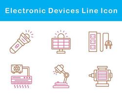 electrónico dispositivos vector icono conjunto