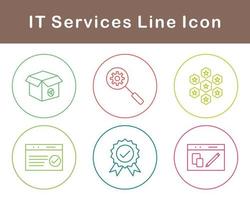 IT Services Vector Icon Set