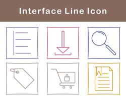 Interface Vector Icon Set