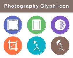 Photography Vector Icon Set