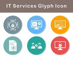 IT Services Vector Icon Set