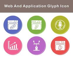 Web And Application Vector Icon Set