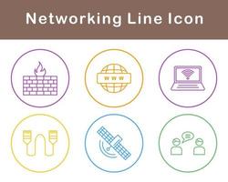 Networking Vector Icon Set