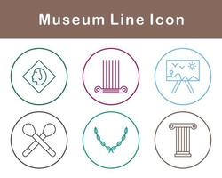 Museum Vector Icon Set