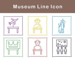 Museum Vector Icon Set