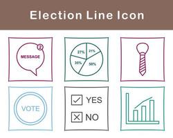 Election Vector Icon Set