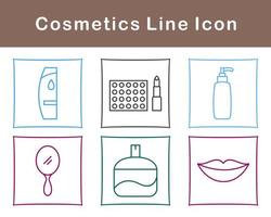 productos cosméticos vector icono conjunto