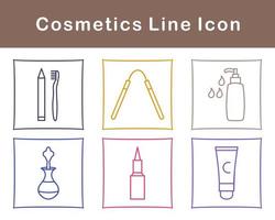 Cosmetics Vector Icon Set