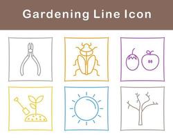 Gardening Vector Icon Set