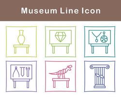 Museum Vector Icon Set