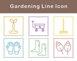 Gardening Vector Icon Set