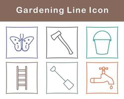 Gardening Vector Icon Set