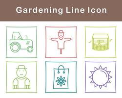 Gardening Vector Icon Set