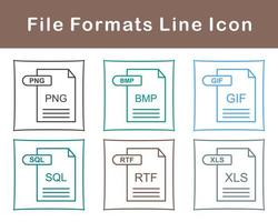 File Formats Vector Icon Set