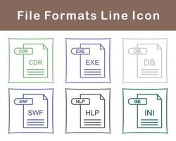 File Formats Vector Icon Set