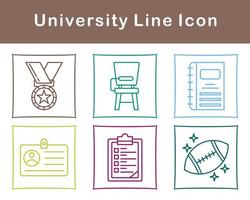 university Vector Icon Set