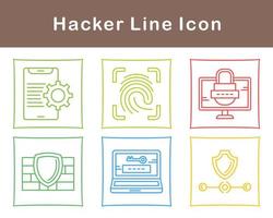 Hacker Vector Icon Set