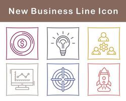 New Business Vector Icon Set