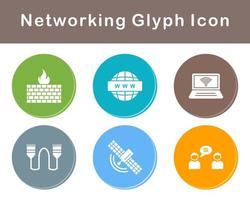 Networking Vector Icon Set