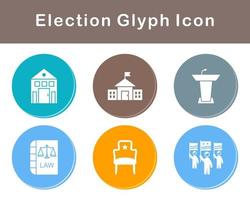 Election Vector Icon Set