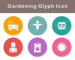 Gardening Vector Icon Set