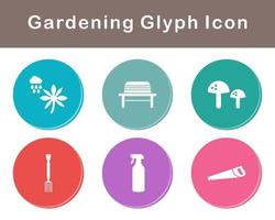 Gardening Vector Icon Set