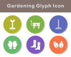 Gardening Vector Icon Set