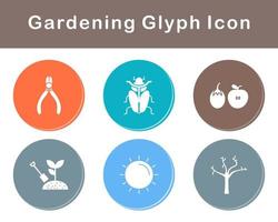 Gardening Vector Icon Set